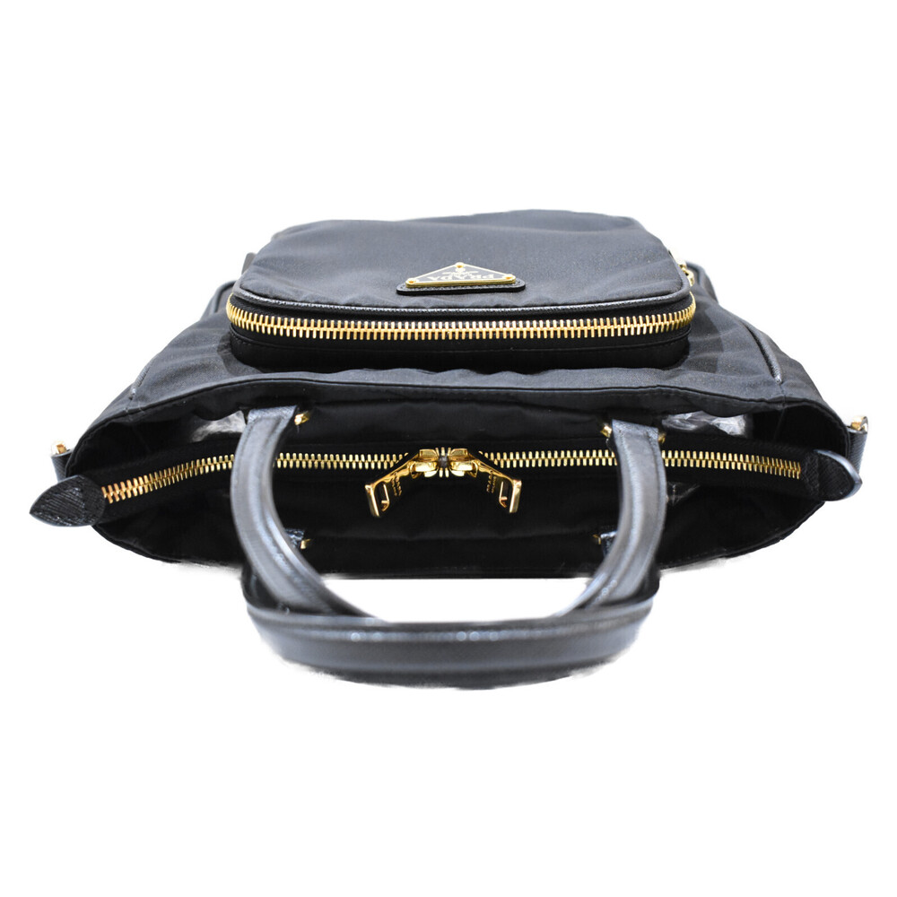 PRADA Bag Black Handbag Shoulder Classic - Picture 5 of 7